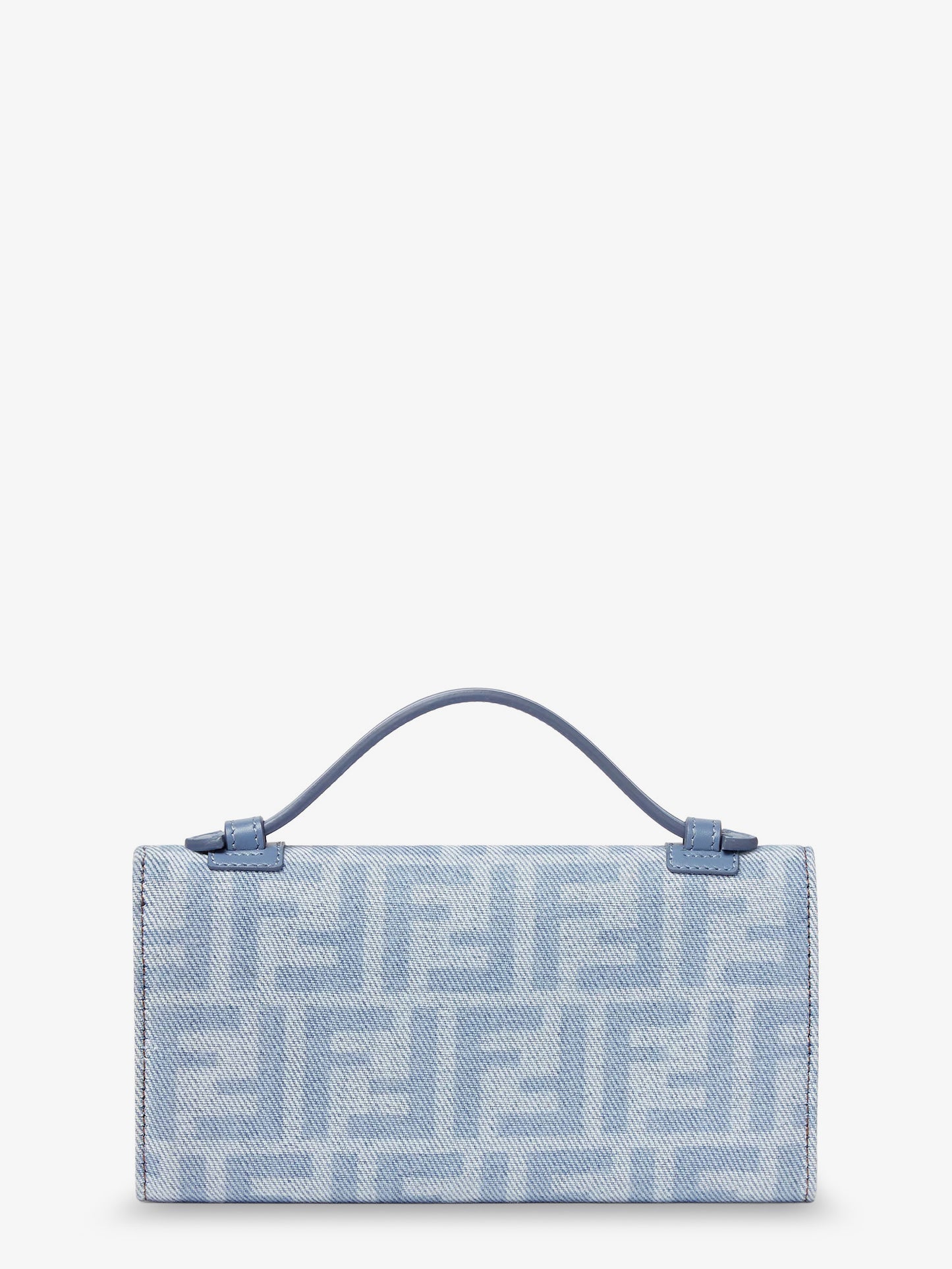 Baguette Continental canvas crossbody bag with all-over FF motif