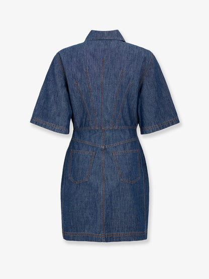 Chambray Denim Chemisier Dress thumbnail