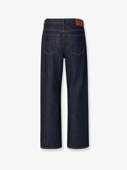 Denim Regular Blu Washed Jeans thumbnail