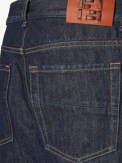 Denim Regular Blu Washed Jeans thumbnail