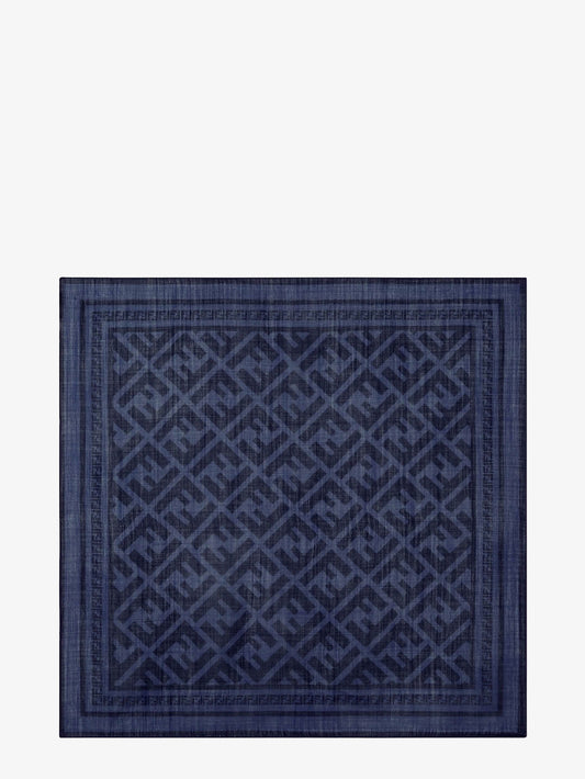 Wool and silk scarf