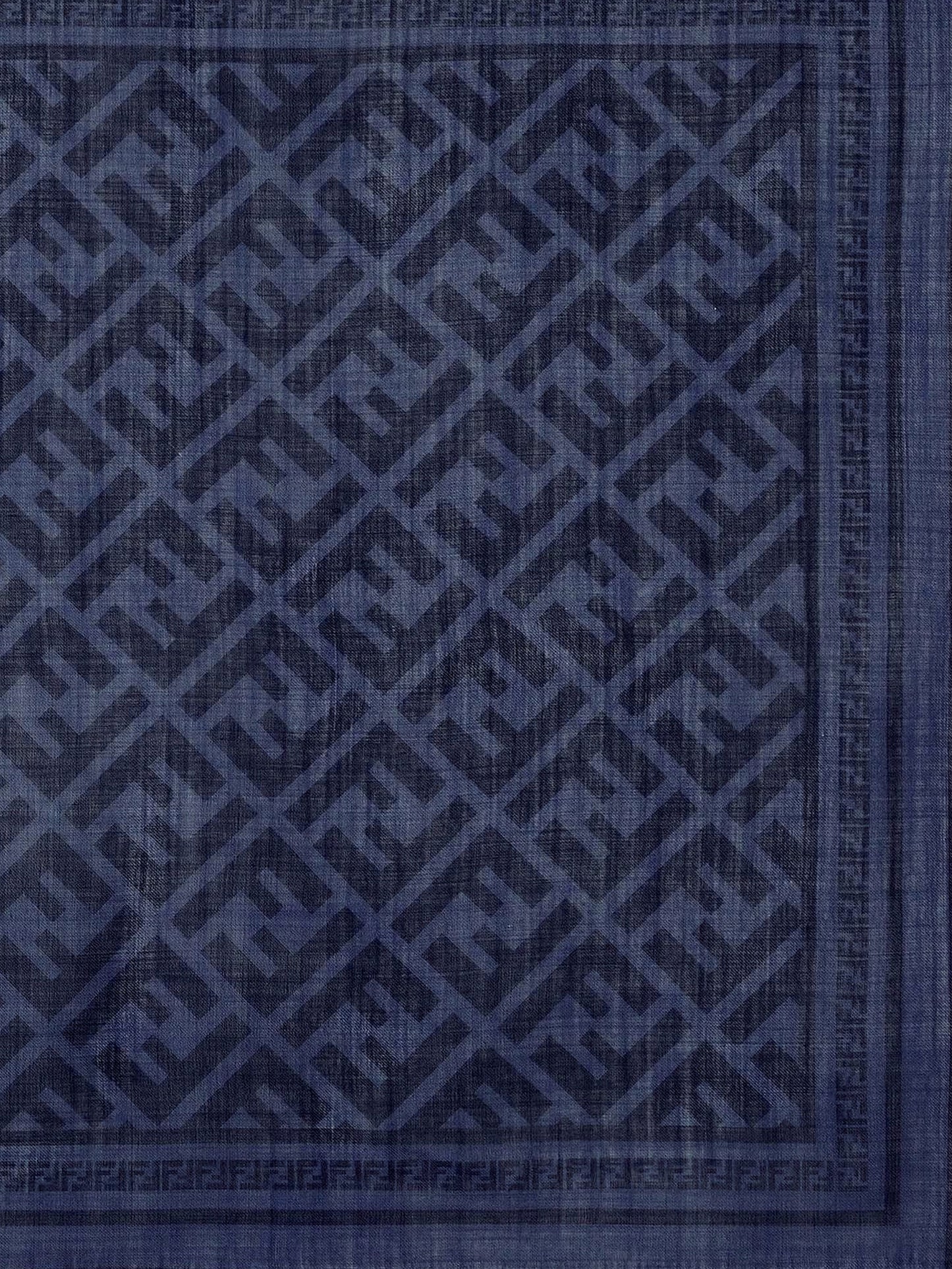 Wool and silk scarf