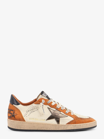 Ballstar sneakers in suede and leather with iconic side logo thumbnail