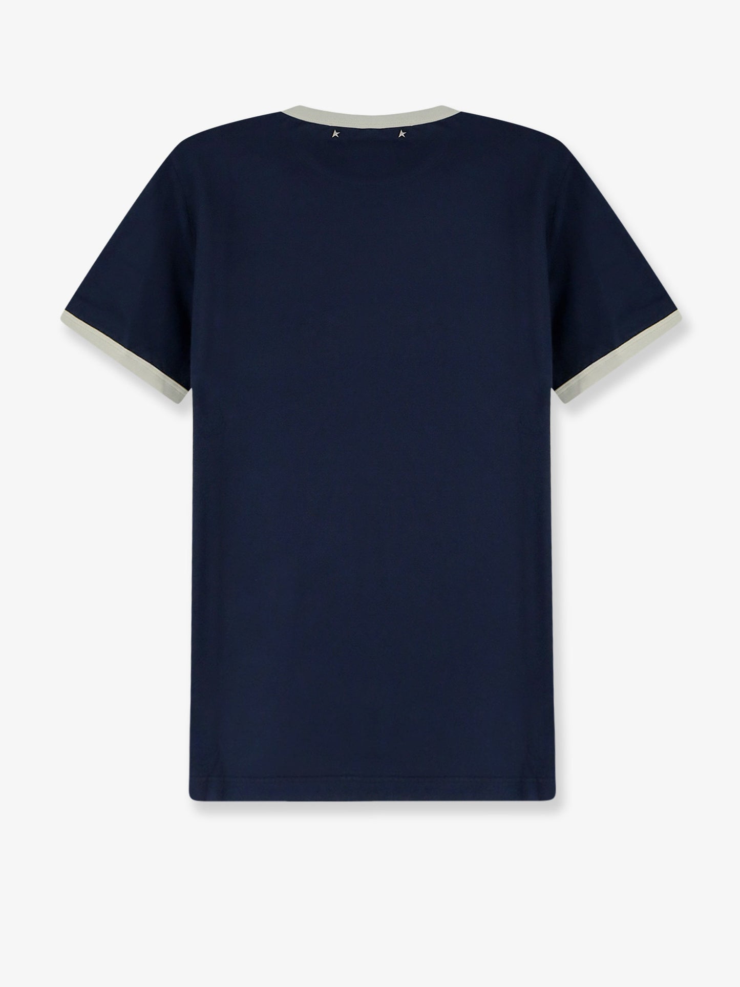 T-shirt in cotone con stampa logo frontale