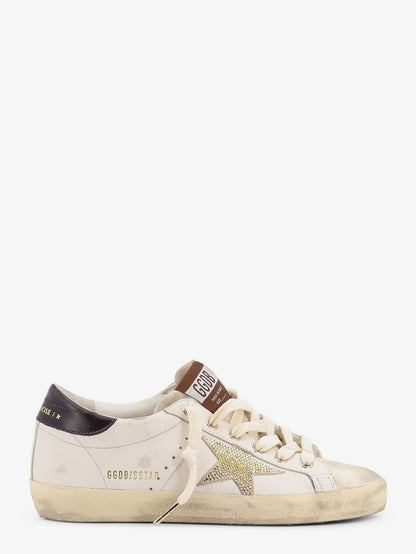 Super-star leather sneakers with iconic side logo thumbnail