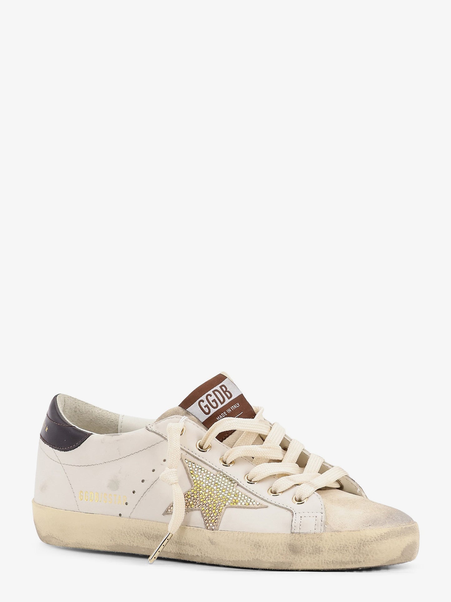 Super-star leather sneakers with iconic side logo