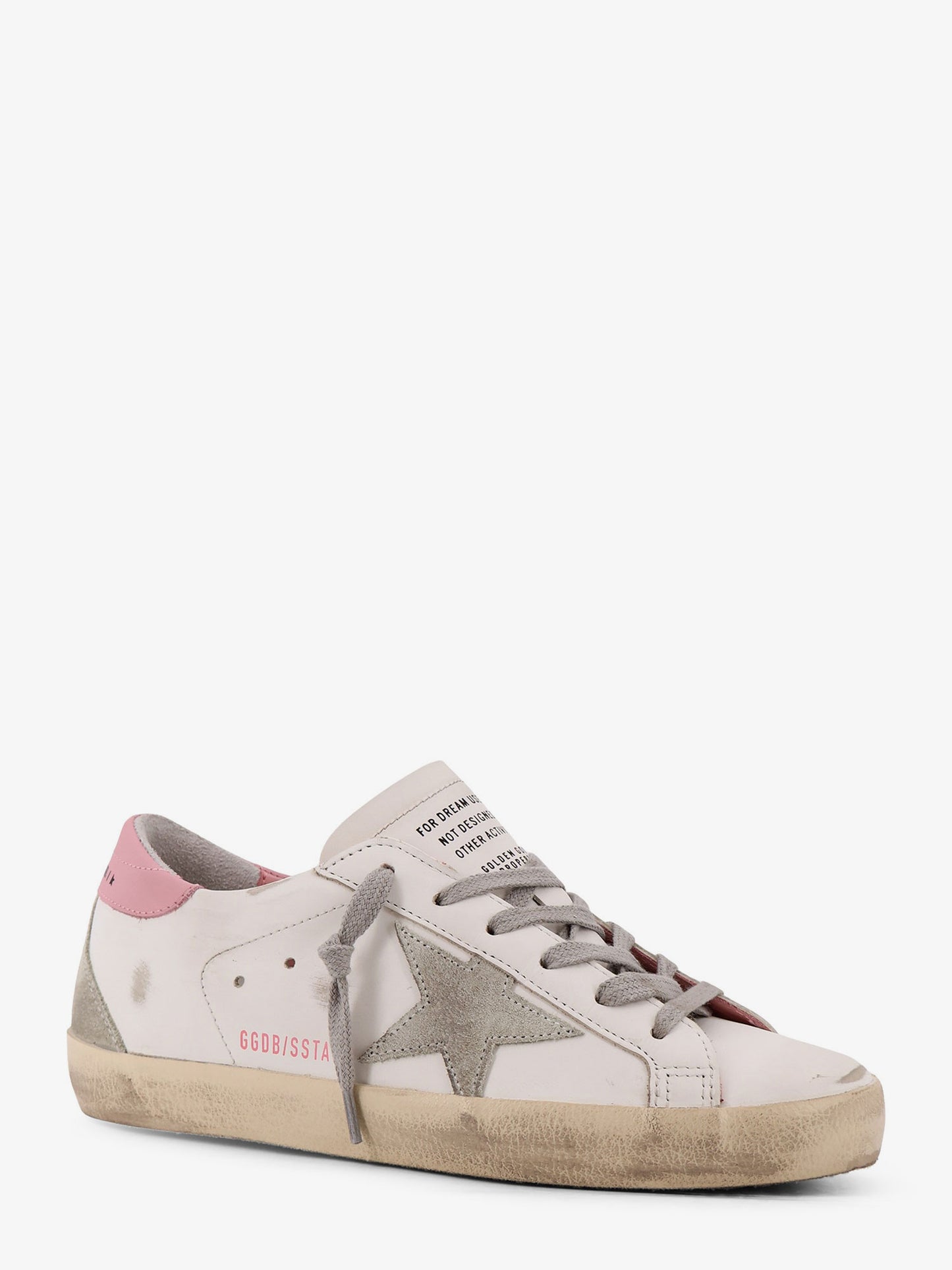 Superstar leather sneakers with iconic side logo