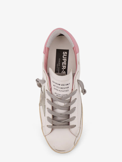 Superstar leather sneakers with iconic side logo thumbnail
