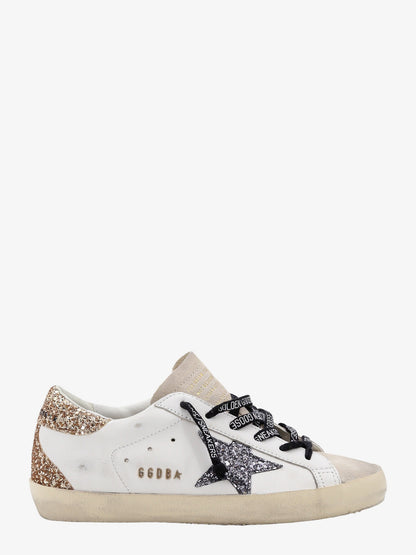 Super-Star leather sneakers with iconic glitter logo on the side thumbnail