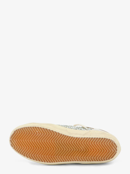 Superstar leather sneakers with all-over glitter pattern thumbnail