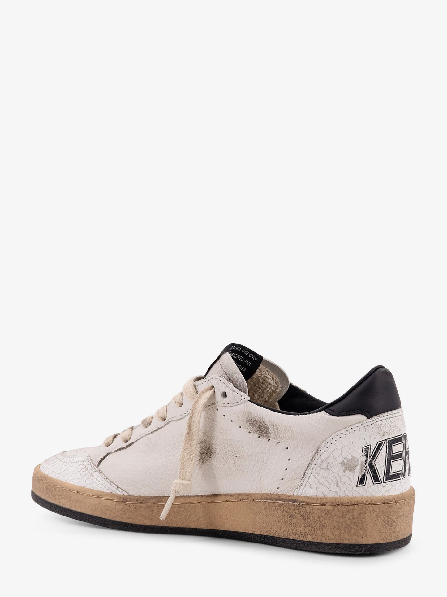 Ballstar leather sneakers with iconic side logo
