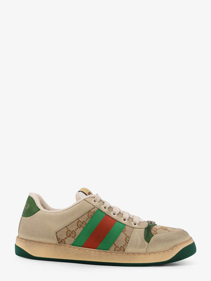 Screener GG low-top vintage leather sneakers thumbnail