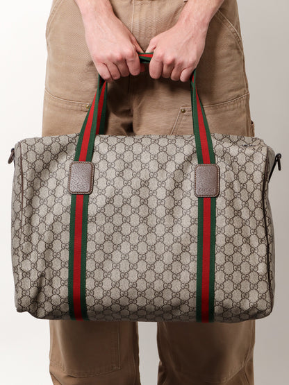 Borsa da viaggio in tessuto GG Supreme thumbnail