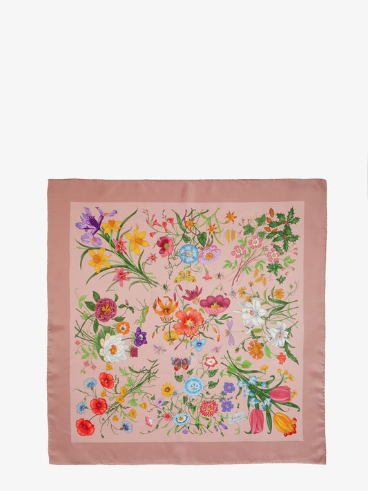 Gucci Flora silk foulard