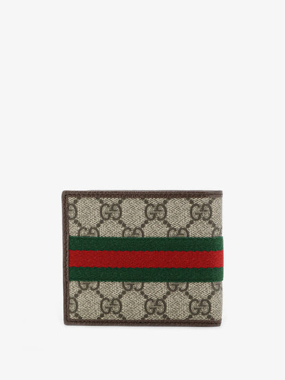 Coated canvas wallet with GG motif thumbnail