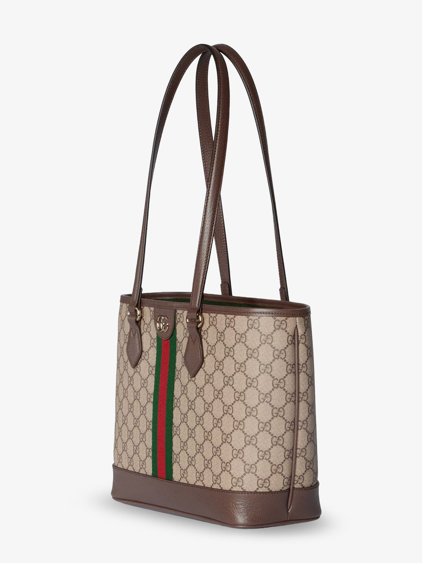 Ophidia GG fabric shopping bag