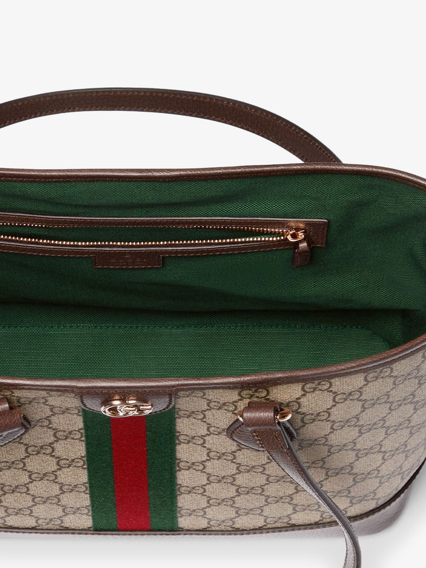 Ophidia GG fabric shopping bag
