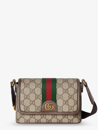Mini Ophidia GG fabric crossbody bag thumbnail