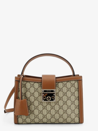 Padlock handbag with shoulder strap thumbnail