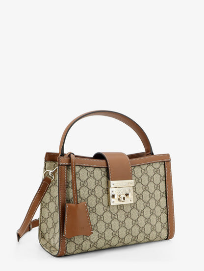 Padlock handbag with shoulder strap thumbnail