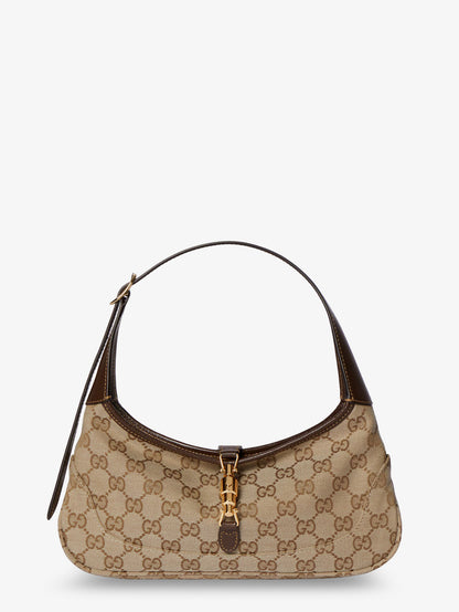 Borsa a spalla Jackie Slim in Tessuto GGe pelle thumbnail