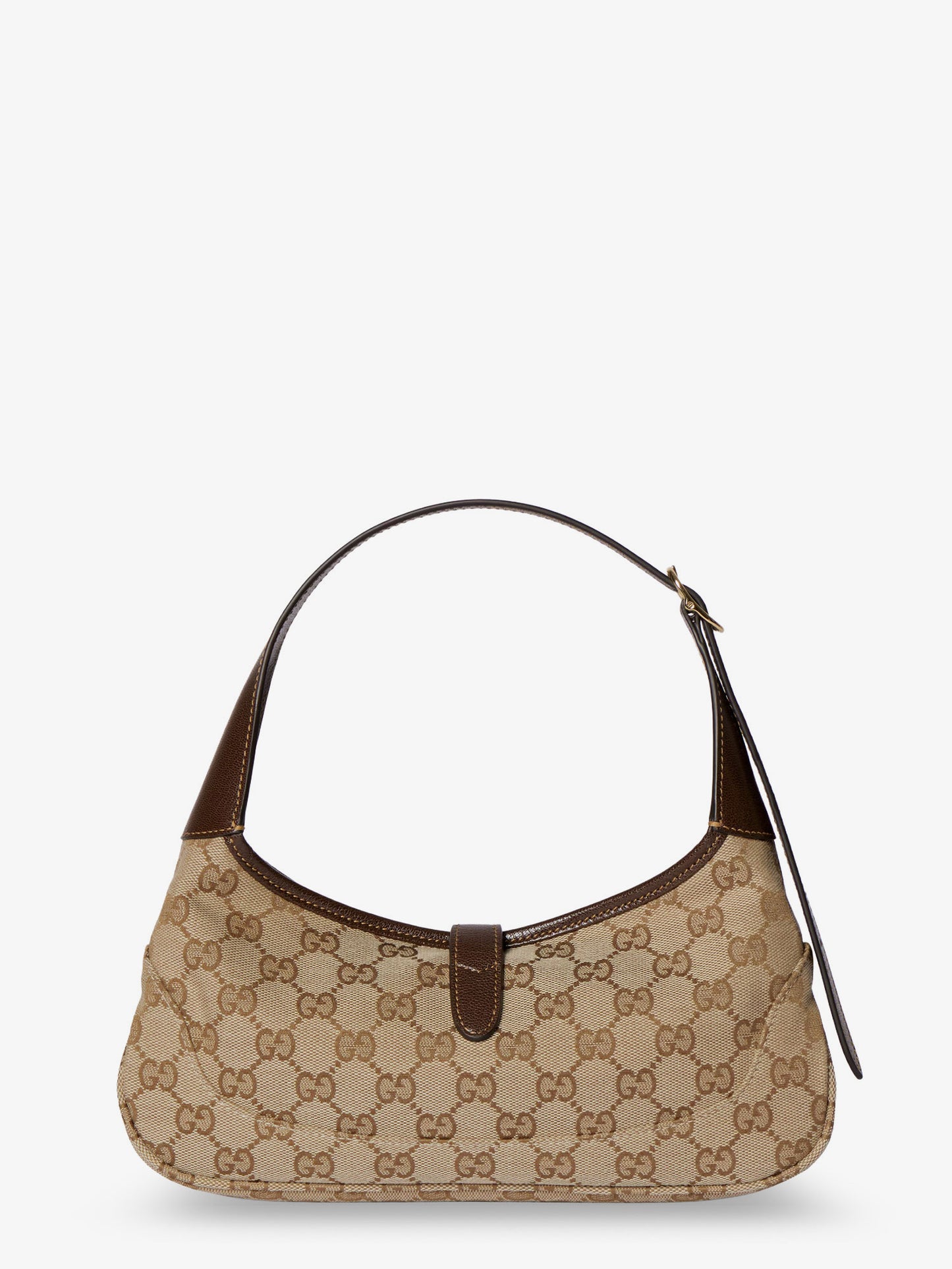 Borsa a spalla Jackie Slim in Tessuto GGe pelle