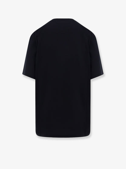 Cotton and silk blend t-shirt thumbnail
