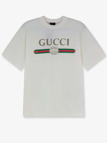 Cotton and silk blend T-shirt thumbnail