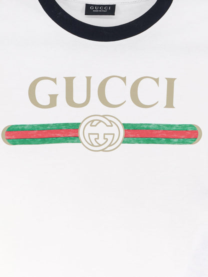 Cotton t-shirt with iconic print thumbnail