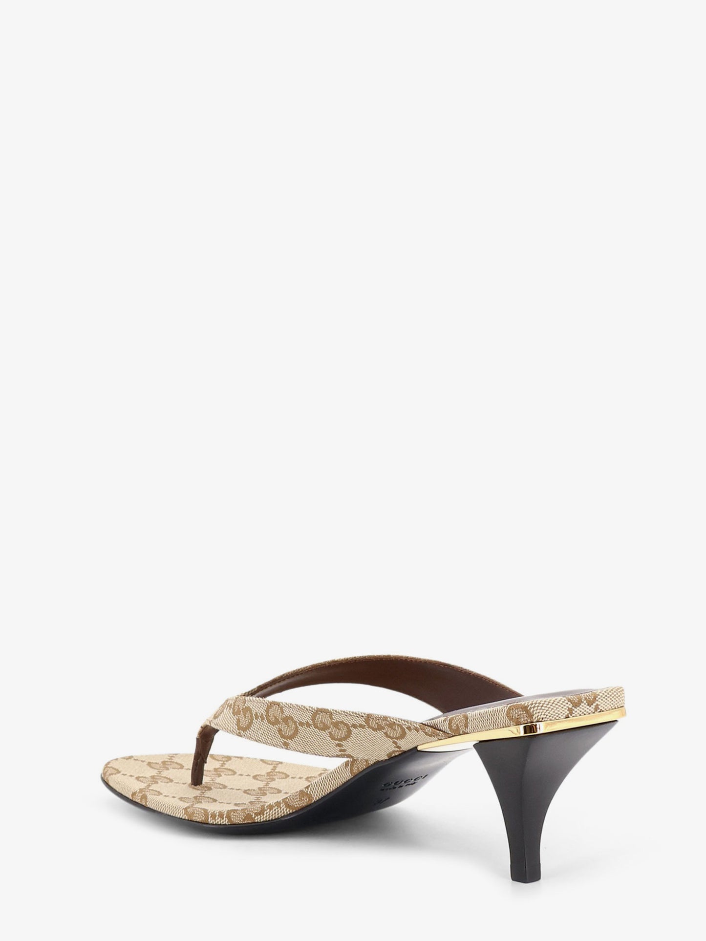 Vittoria GG fabric flip-flops sandals