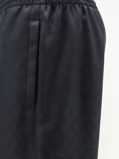 Pantaloni Leisure in cotone GG thumbnail