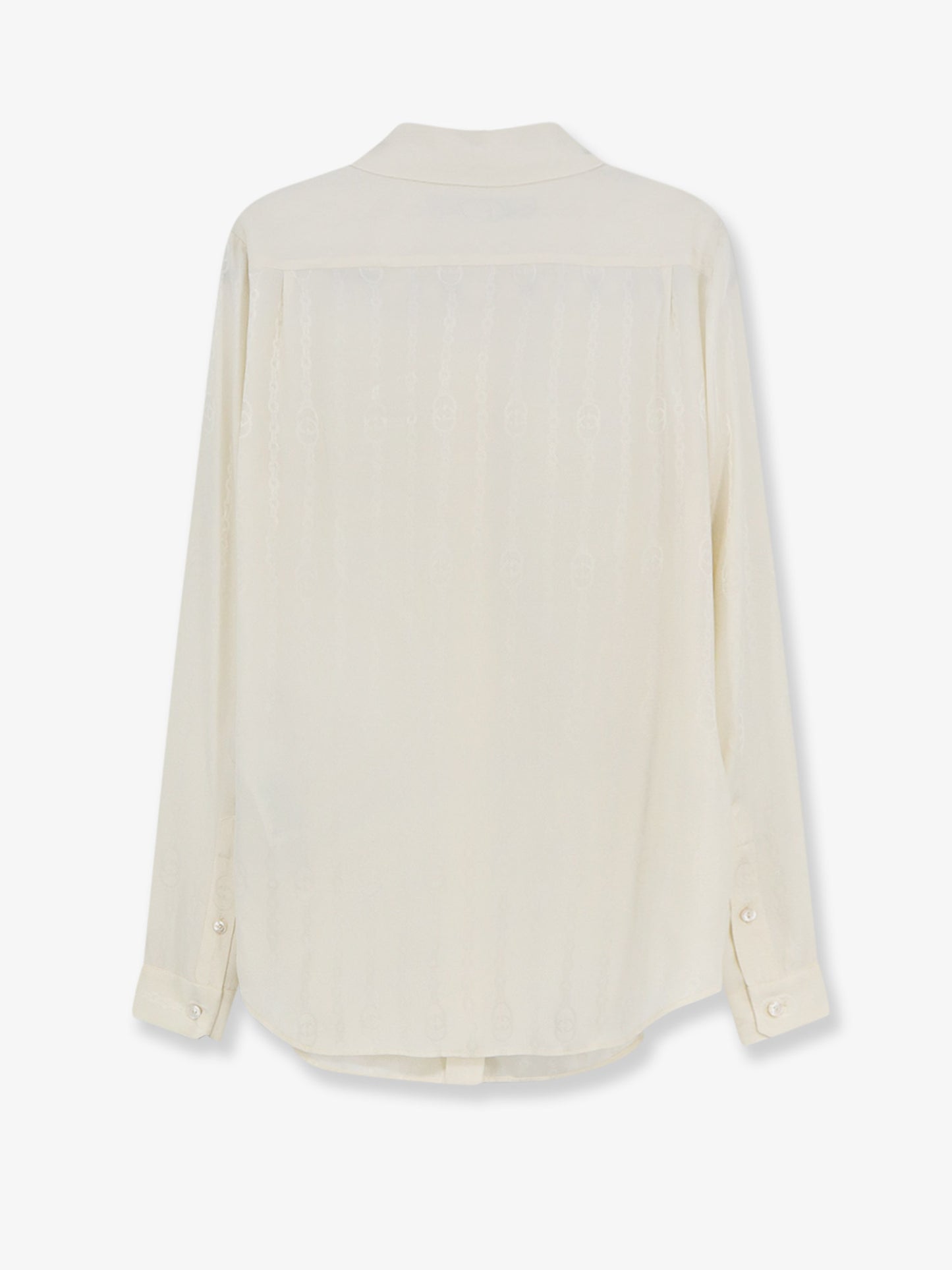 Silk shirt with iconic print
