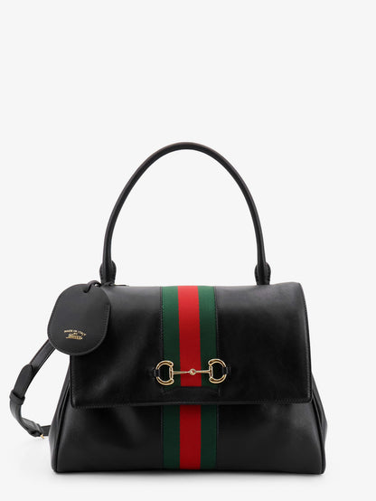Paparazzo leather handbag with front Web detail thumbnail