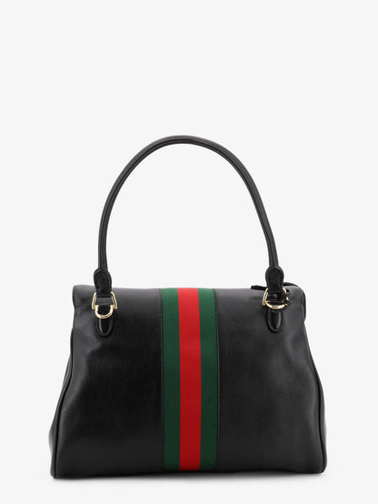 Paparazzo leather handbag with front Web detail thumbnail