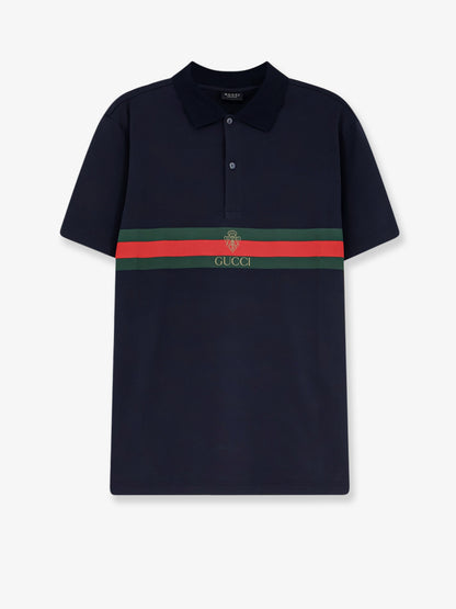 Cotton polo shirt with Web print on the front thumbnail