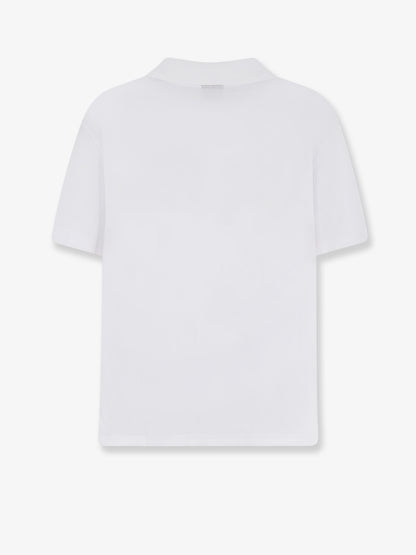 Cotton polo shirt with Web print on the front thumbnail