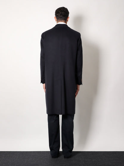 Cashmere coat with satin lining thumbnail