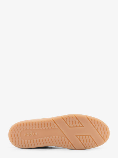 Leather and suede sneakers thumbnail