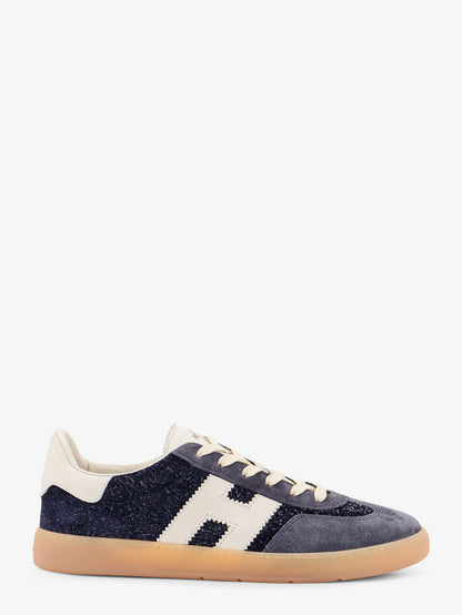 Suede sneakers with iconic side logo thumbnail