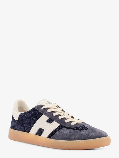 Suede sneakers with iconic side logo thumbnail