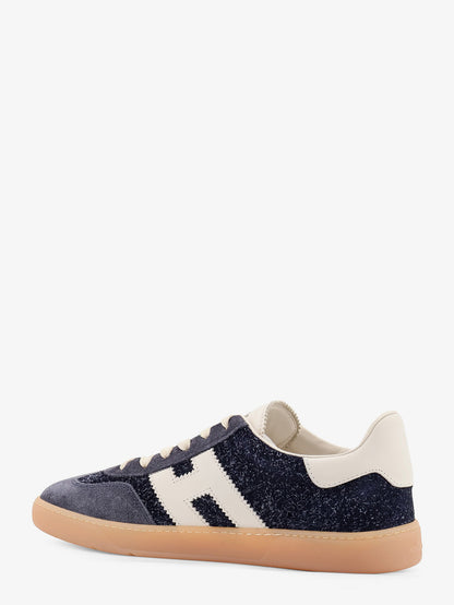 Suede sneakers with iconic side logo thumbnail
