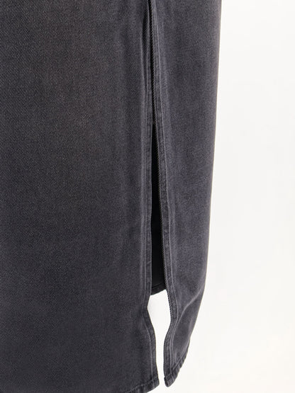 Faharia black denim skirt thumbnail