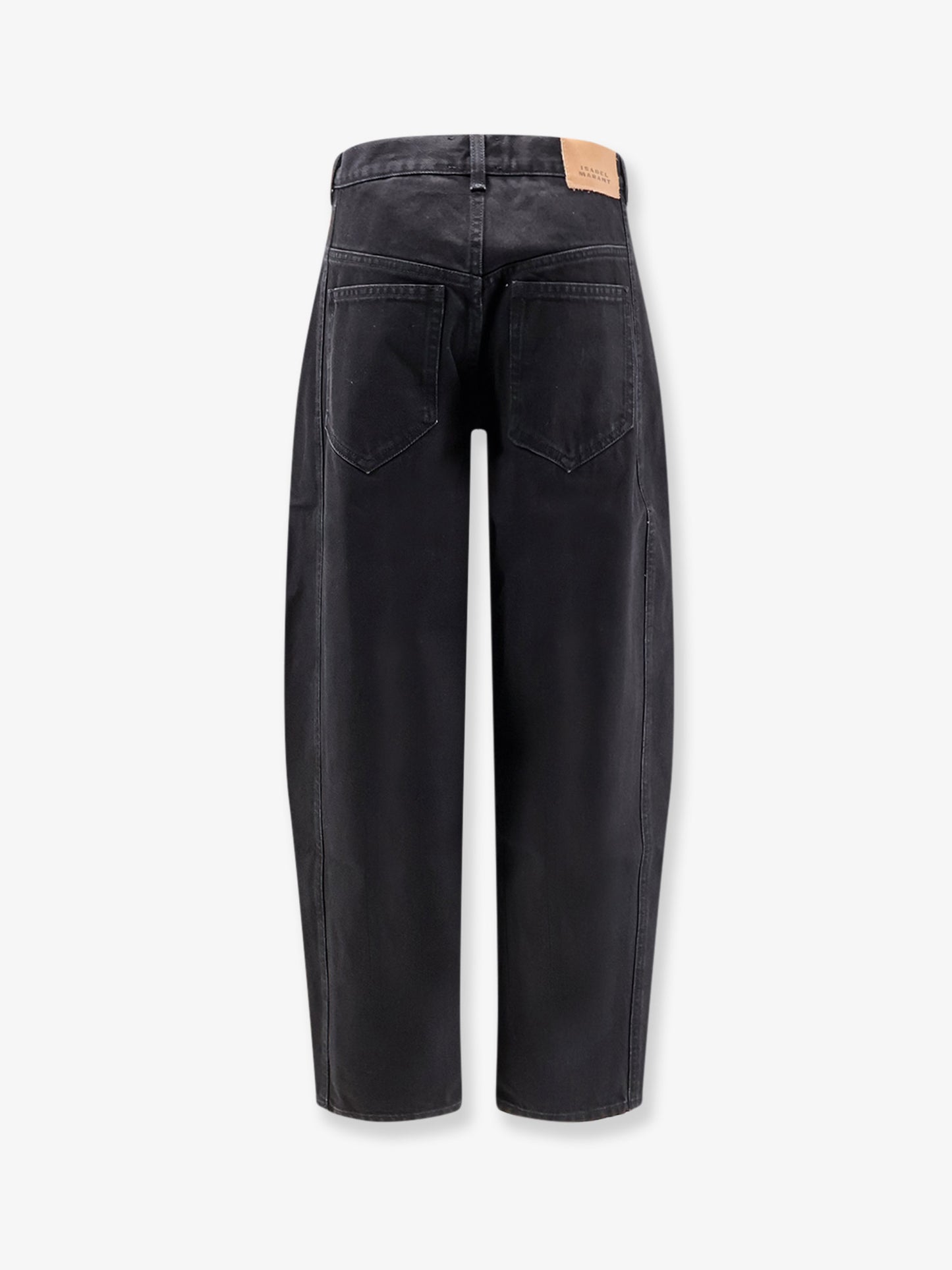 Pantaloni Oriane in black denim