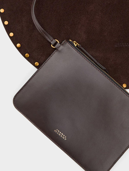 Oskan Hobo Suede Shoulder Bag thumbnail