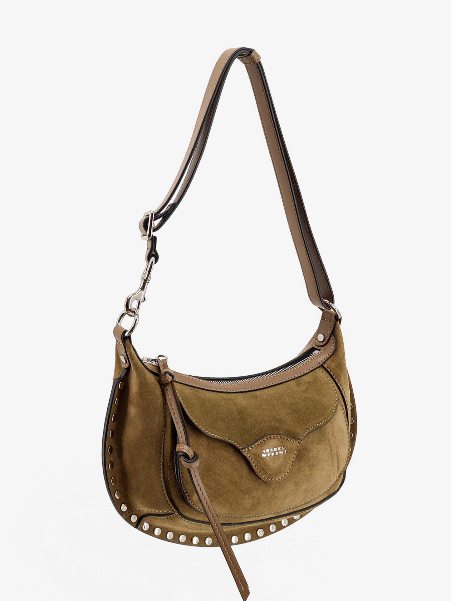 Borsa a spalla Oskan Moon in suede