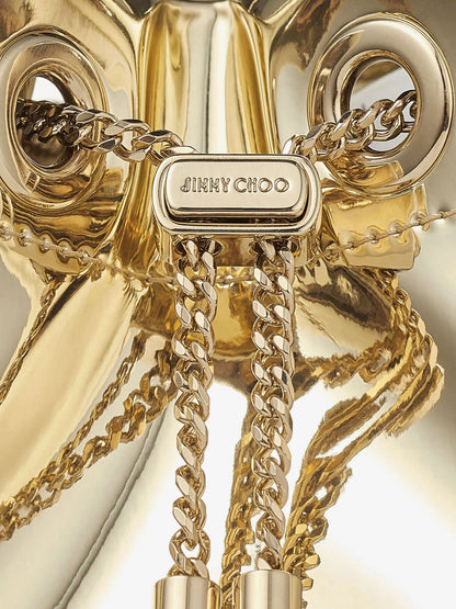 Bon Bon Metallic Leather Bucket Bag thumbnail