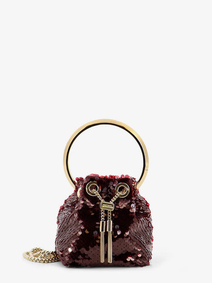 Micro BonBon crossbody bag with all-over sequins thumbnail