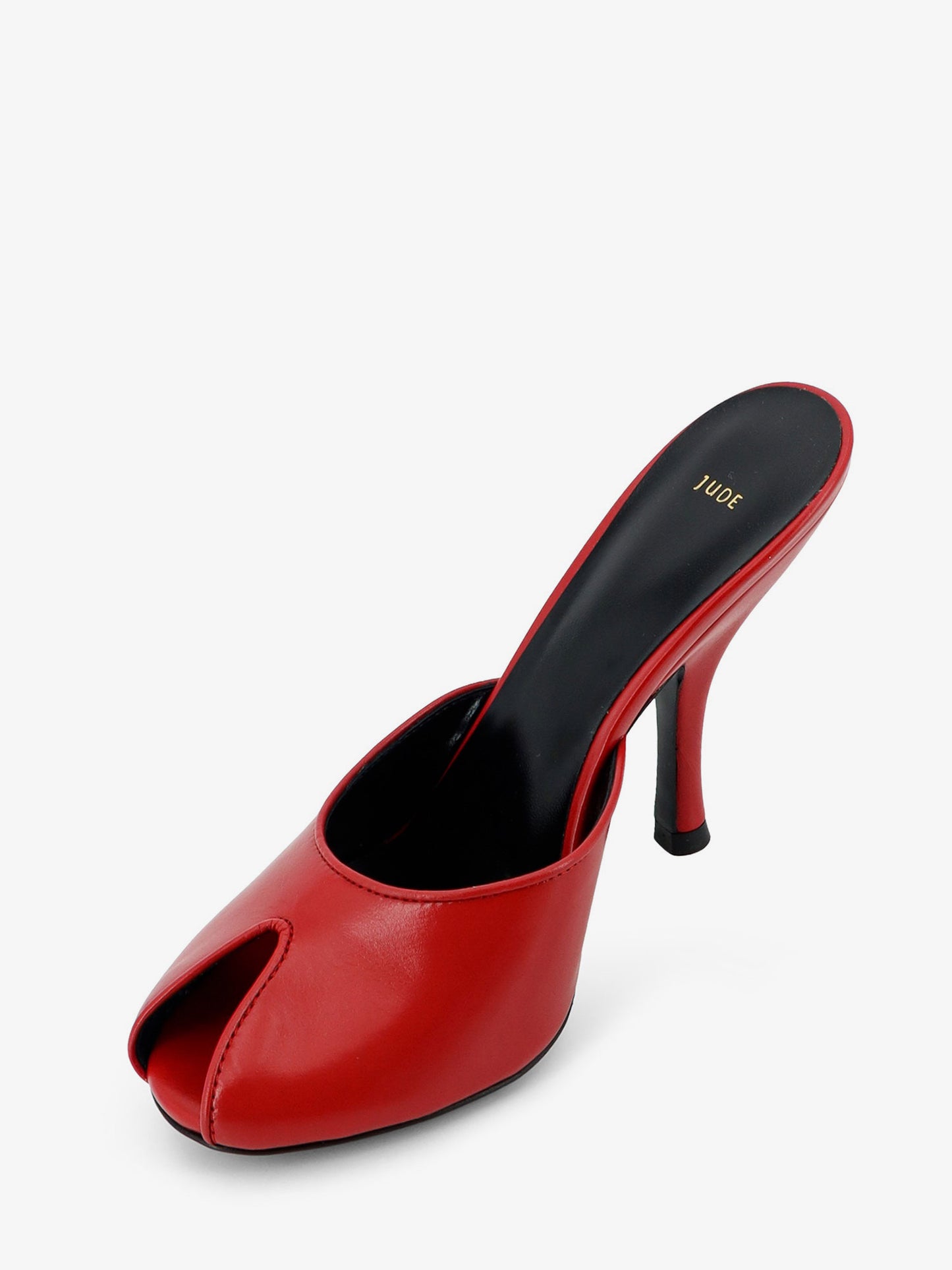 Leather Date Mule Sandals