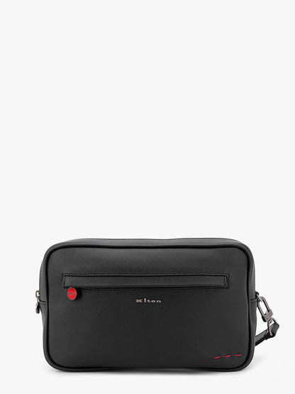 Leather Clutch with Logo thumbnail