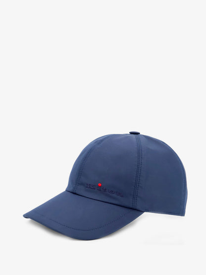 Nylon hat with embroidered logo on the front thumbnail